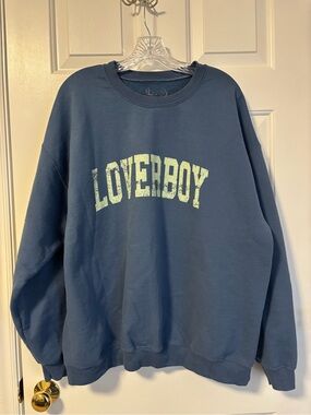 Loverboy Vintage University Oversized Crewneck